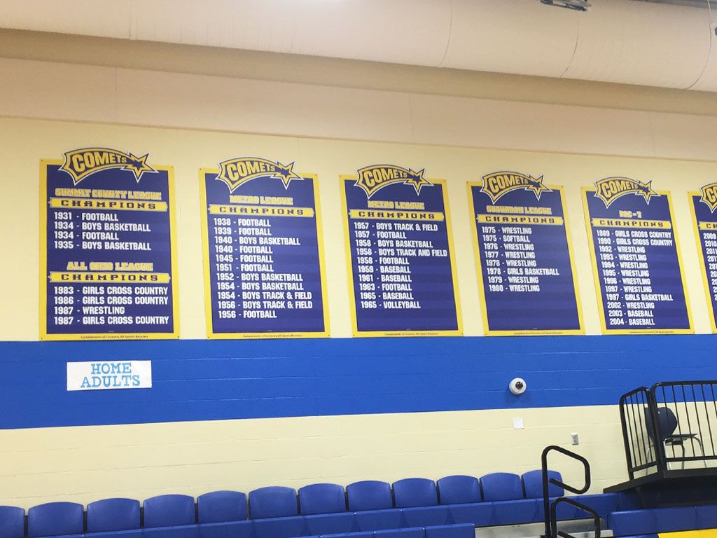 Coventry High School Add-A-Name Banners