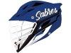 sabres lacrosse decal marain college xrs helmet