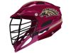 brown mustang lacrosse decal burgandy helmet