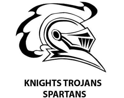 knights trojans spartans mascots