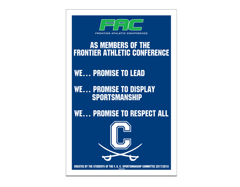sportsmanship banner