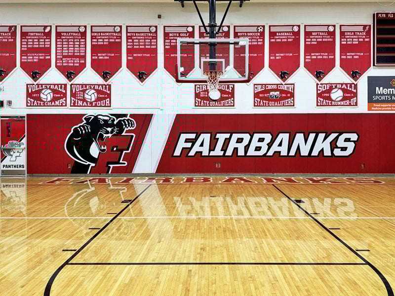 Fairbanks Panthers Customer Wall Pads