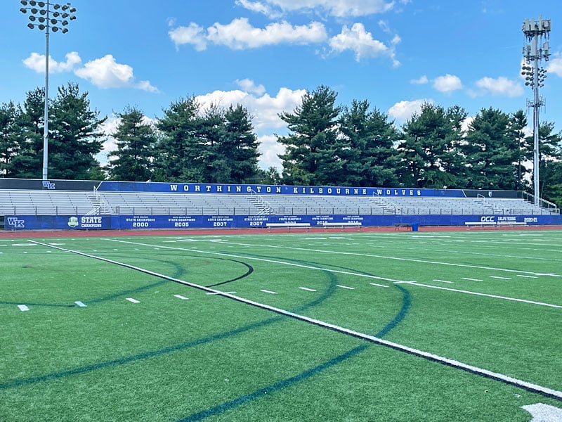 Kilbourne Visitor Stands Mesh Banners