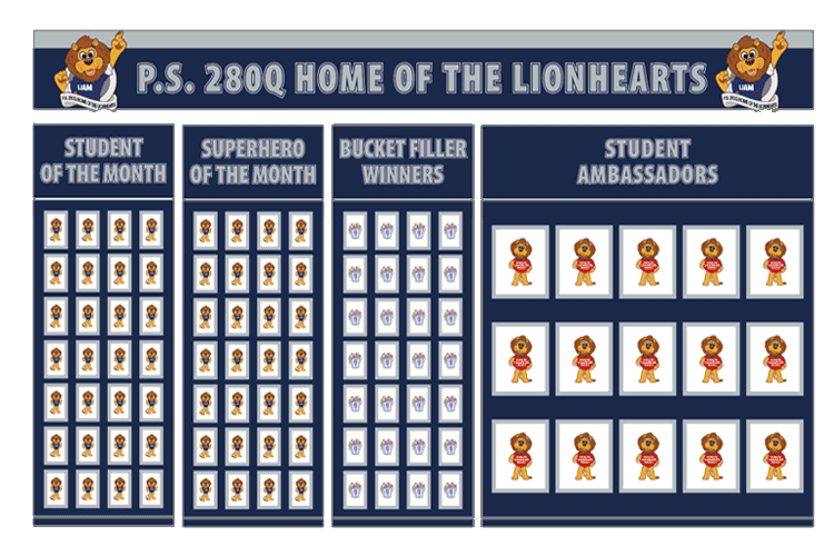 student photo board