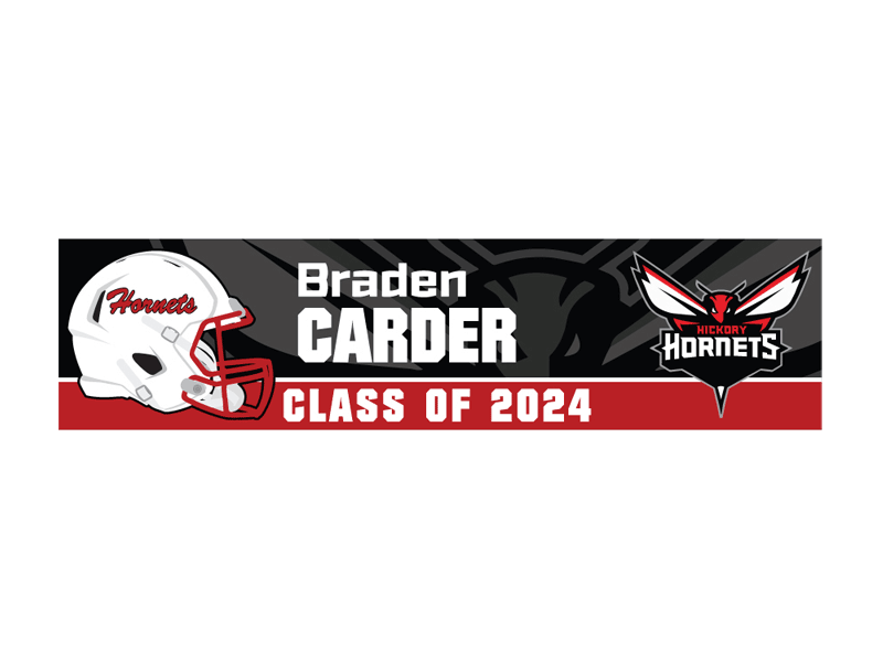 hickory football locker tag