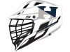 two tone H oversized side lacrosse helmet decal