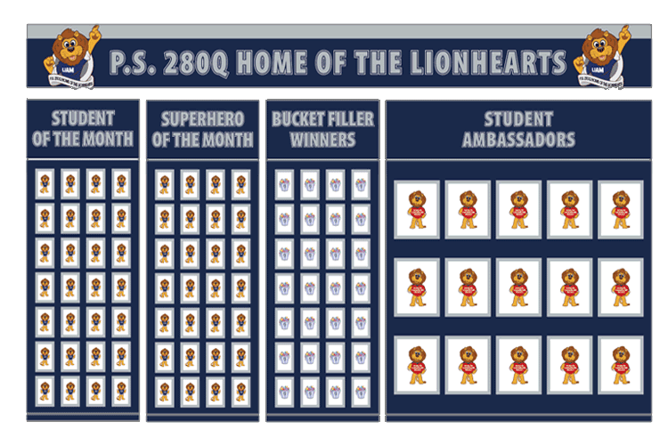 student photo board