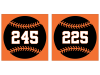 fence distance markers