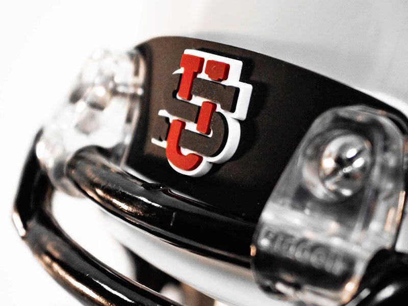 US 3d front bumper on football helmet for riddell schutt xenith vicisor or