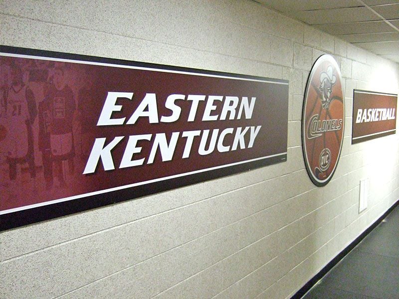 eastern kentucky univeristy signs
