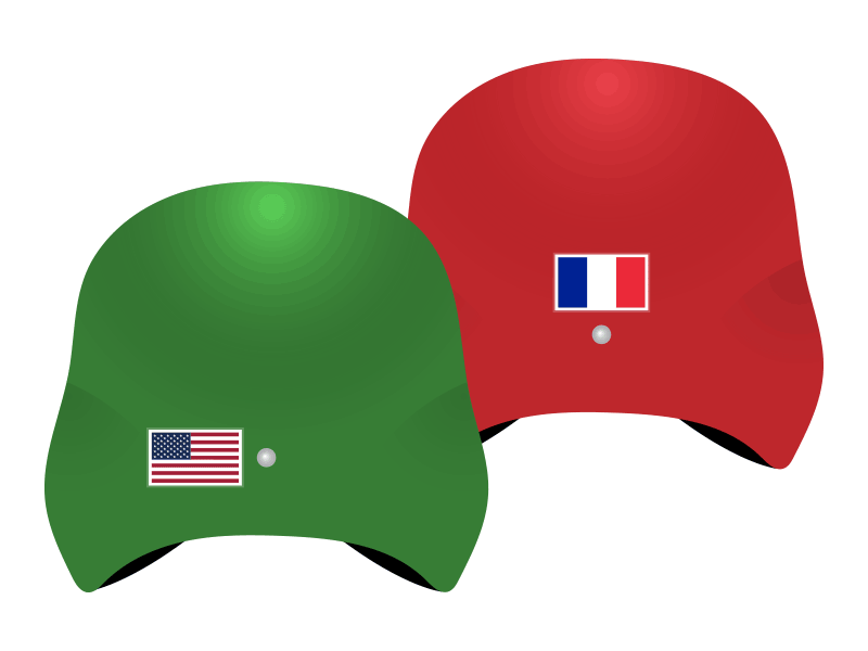 us flag stickers for batting helmets baseball softball