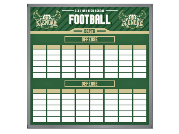 football depth chart