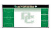 soccer field dry erase board