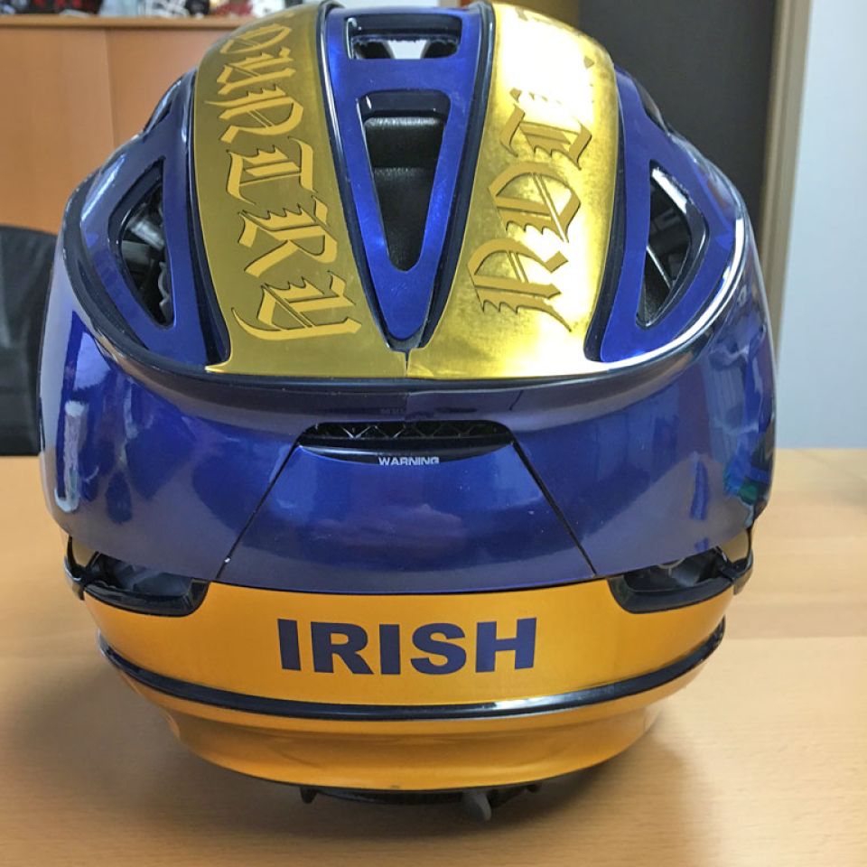 notre dame lacrosse decals