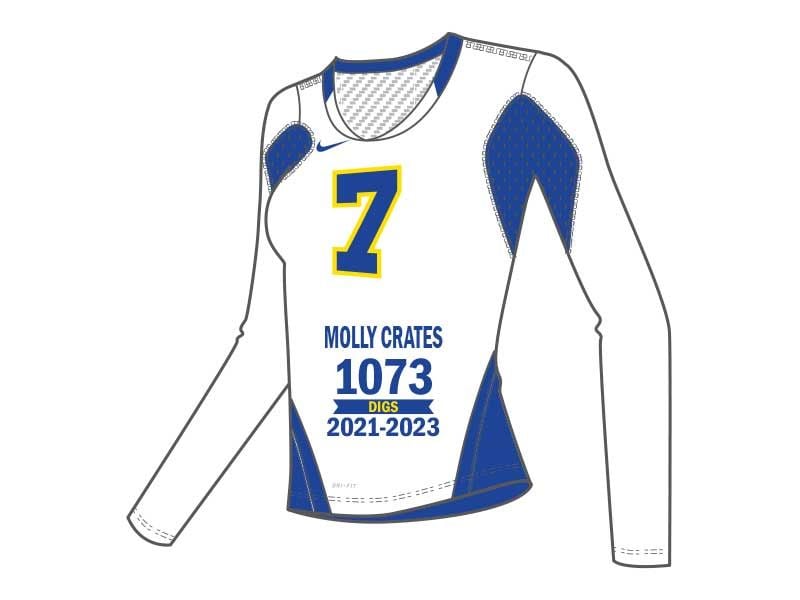 Volleyball Die Cut Jersey