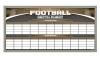 football depth chart dry erase board