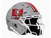 gray ohio buccaneers helmet