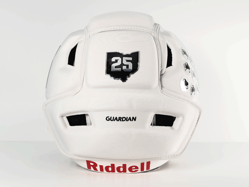 Ohio with number 25 chrome guardian cap sticker