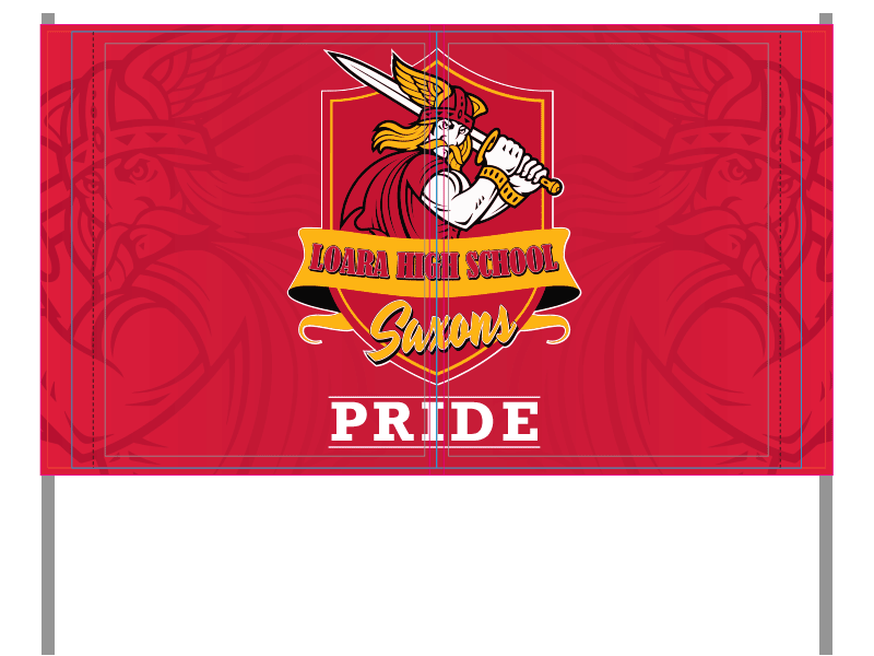 loara saxons breakaway banner