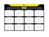 Royals High School Calendar Dry Erase Board