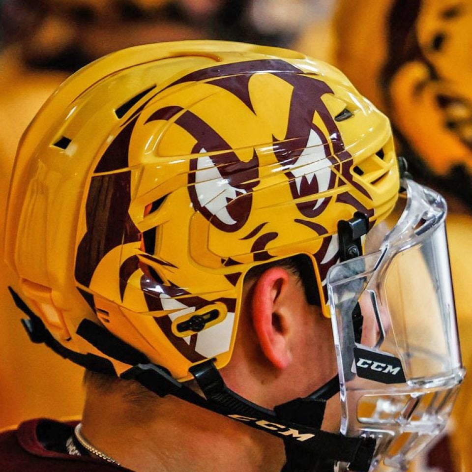 arizona hockey helmet wrap