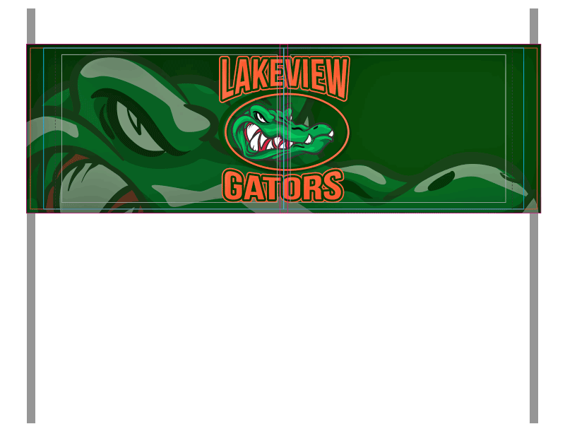 lakeview gators run through