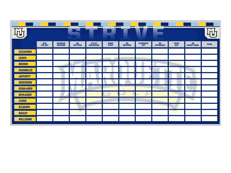 golf goal board