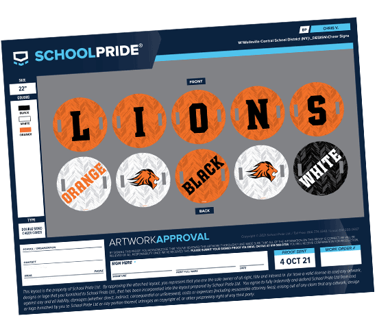 schoolpride® artwork layout