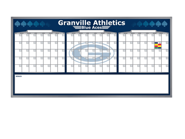 athletics calendar board