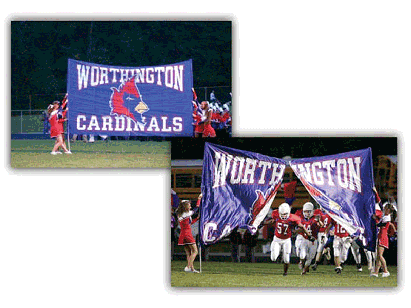 thomas worthington breakaway team running through