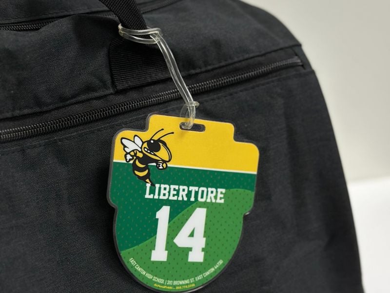 Bees Athlete Bag Tags