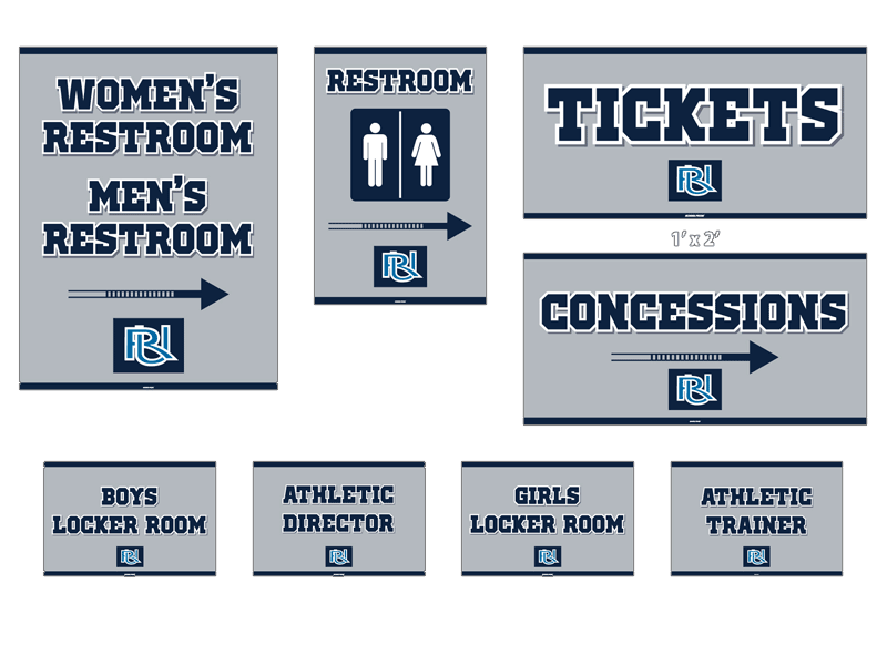 custom signs for school locations