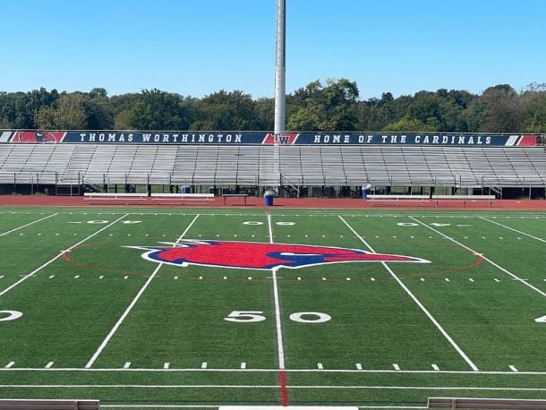 Thomas Worthington Stadium Rebranding Example