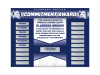 commitment award nameplate board