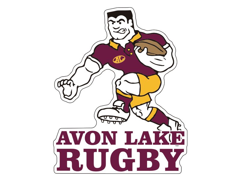 avon lake rugby car magnet