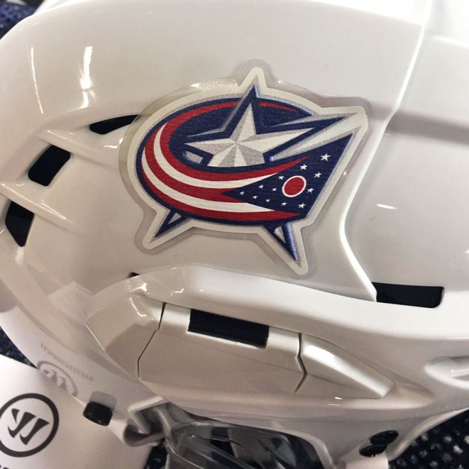 columbus blue jackets 3d hockey decals
