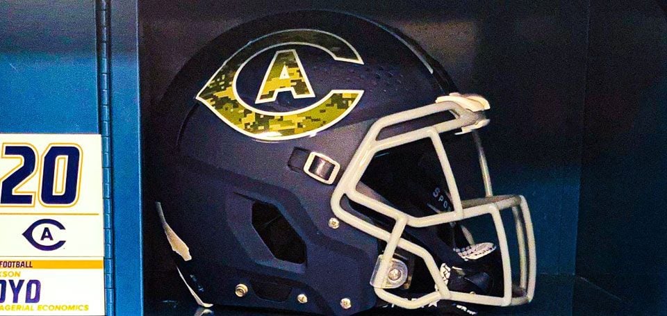 uc davis veterans day football helmet decals 