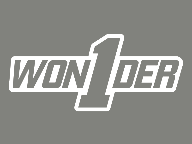 won1der budget window sticker