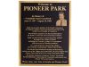 custom bronze plaque