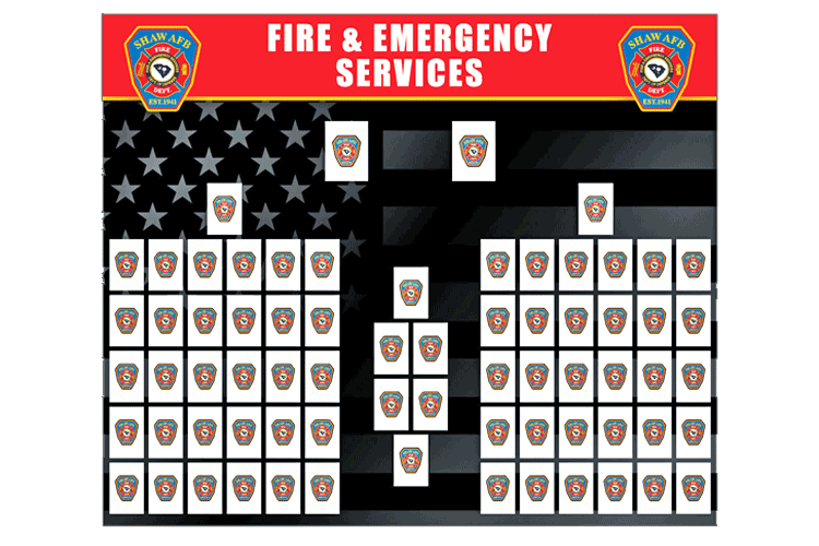 corporate photo board