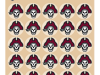 custom pirate football helmet awards on clear