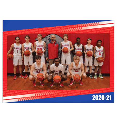 basketball team photo banner
