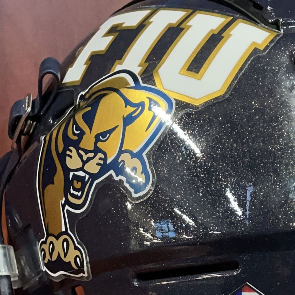 fiu football helmet decals