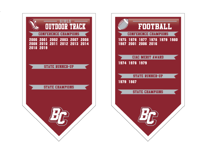 track and football add a year banners
