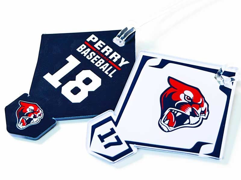 Baseball Bag Tag