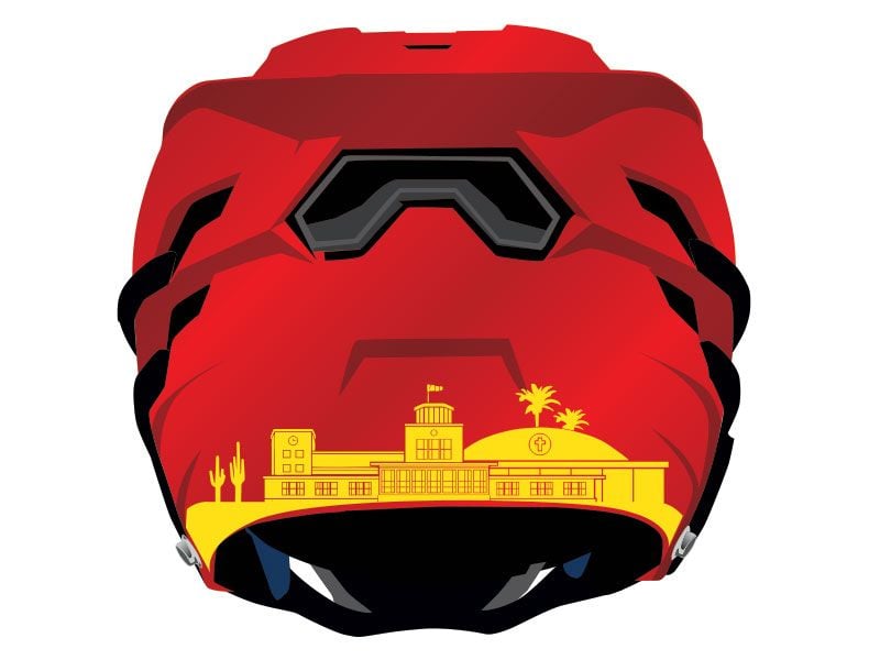 arizona christian university lacrosse back panel