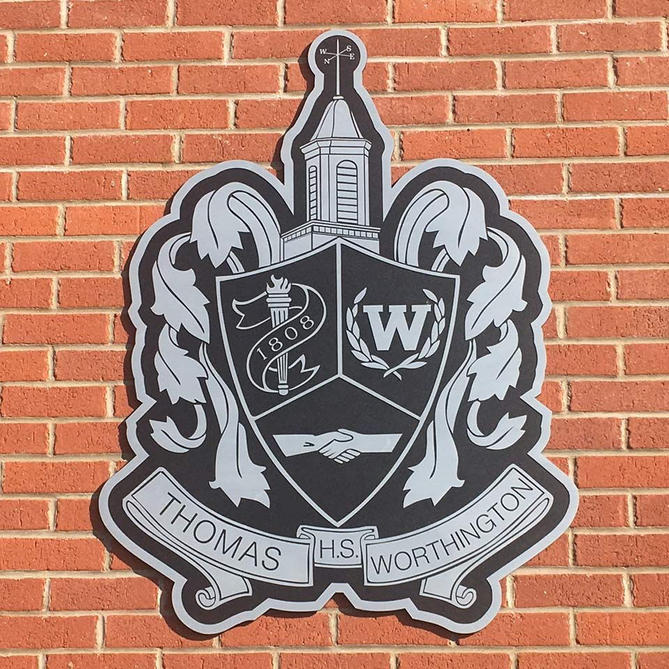 Thomas Worthington High School Crest by SchoolPride&reg;