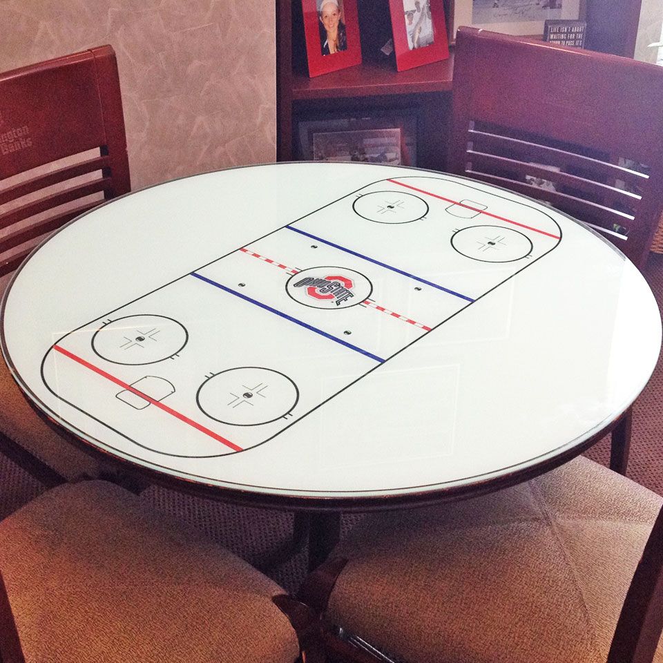 ohio state hockey table