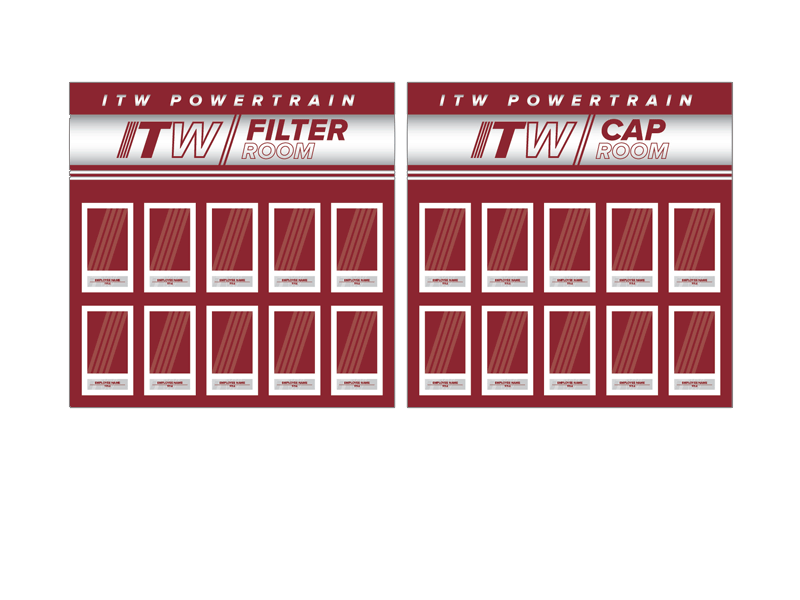 corporate photo board