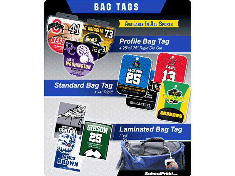 bag tag infographic